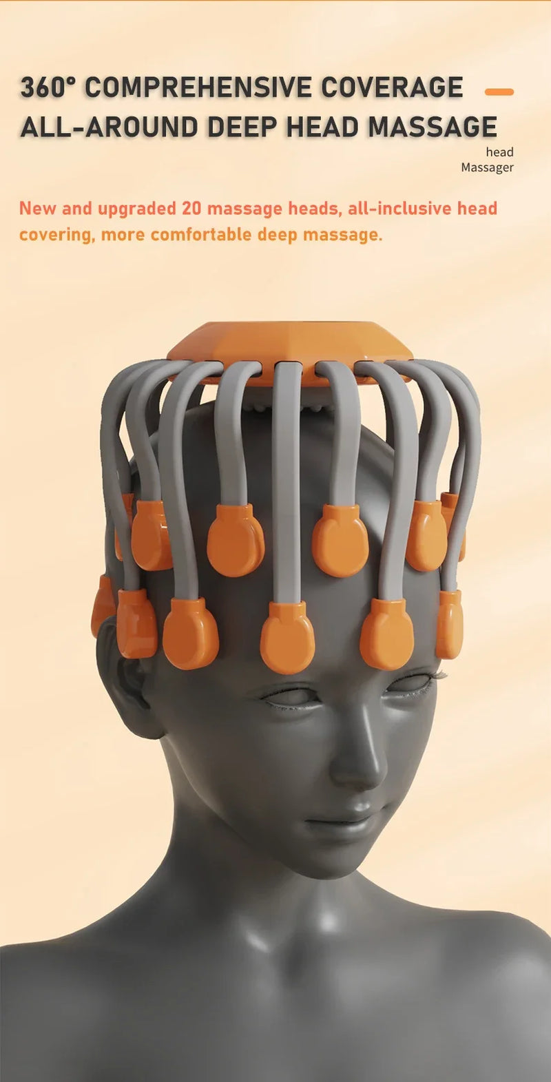 20 Head Massager